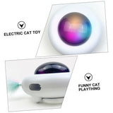Funny Cat Toy Funny Cat Plaything Plastic Cat Toy Kitten Toys Rolling Ball Toy Toy for Cat V1366-AZ2-W-08012