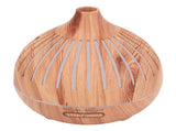 Essential Oil Diffuser Humidifier with Colorful Lights Wood Grain Quiet Remote Control Auto Shut Off V1294-YM0901-3113240306311