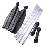 1 Pair Kayak with Streamlined PVC Blades, Lightweight and Paddles for Boating and Water Sports V1370-AZ4-08749