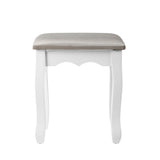 Artiss Dressing Table Stool Velvet Grey DRESS-D-STOOL-GY