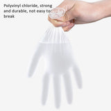 100pcs Disposable PVC Gloves High Elastic Gloves for House Cleaning Tattoo CosmeticM V1294-YM0901-3117200009711