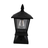 Solar Garden Light Garden Villa Pillar Light Fence Outdoor Waterproof Landscape Light Pillar Light V1294-YM0901-L6956