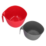 Plastic 2 in 1 Double Layer Detachable Large Capacity High Durability Nontoxic Food V1294-YM0523-3118210317211