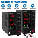 30V 6A DC Bench Power Supply Precision Variable 4 Digital Adjustable Lab Test AU V201-ELC3006BL8AU