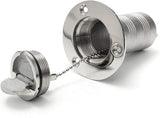 1-1/2" Boat Gas/Fuel/Diesel/Water/Waste Deck Fill/Filler with Keyless Cap 1-1/2" Marine V1259-DP01-A-1273