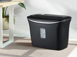 Devanti 12L Cross-Cut Shredder 8-Sheet Paper Home Office Credit Card SHRED-806C-BK