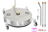 2In1 Surface Cleaner 16.5Inch Undercarriage Washer Pressure Washer Max 4000PSI 1/4 Quick Connector V985-2IN1SURFACECLEANER