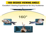Tripod Projector Screen with Stand 90 inch 169 4K HD Projection Screen Stand Wrinkle-Free Height V952-TYPMDZCY901696BAVV0