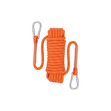 10M Safety Rope Nylon Braided Safety Rope Anti-tear Climbing Rescue Rope, 10mm Diameter Rope for V1237-ZY-203-2819