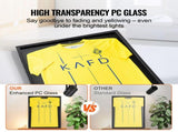 Jersey Display Frame Case, 590 x 790 x 40 mm, Large Lockable Sport Jersey Shadow Box with 98% UV V952-QYZSKJZX233356UORV0