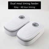 Automatic Pet Feeder with Timer for Cats & Dogs 48-Hour Programmable Dispenser for Dry or Wet V1366-AZ2-W-11872