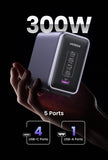 UGREEN 35045 Nexode 300W USB-C GaN 5-Port Desktop Charger V28-ACBUGN35045