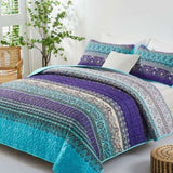 Tranquil Quilted coverlet and pillowcovers set Perfect for Relaxation - Queen size V745-MAC080196Q13U