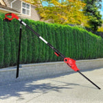 Giantz Cordless Pole Hedge Trimmer Garden Pruner Electric Cutter HT-POLE-20V-45-RDBK