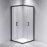 1000 x 800mm Sliding Door Nano Safety Glass Shower Screen By Della Francesca V63-829501