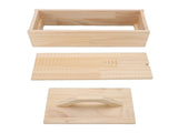 Wooden Hand Rolled Moxa Wool Maker Unfinished Moxibustion Mugwort Wool Maker for Home Use Enhanced V1294-YM0901-3117250228111