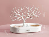 Antlers Jewelry Display Stand with Drawers, Necklace Earring Bracelet Jewelry Organizer Display V1192-AZ-W-16621