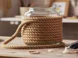 35m 100% Natural Jute Rope Twisted Decking Cord Garden Boating Sash Camping 32mm V63-929891