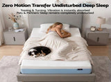 Giselle 22cm Cooling Gel Memory Foam Mattress Single Medium Firm FOAM-C-MFM-H022-S