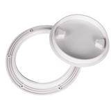 4-Piece Set Marine ABS Deck Access Hatch Round Screw-In Inspection Port Waterproof Deck Cover V1188-MS-811-011