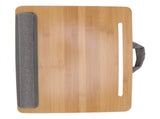Laptop Table Multifunction Bamboo Lap Desk Bed Tray with Cushion for Reading Writing Playing V1294-YM0523-3116220004111