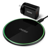 CHOETECH T559-F 15W Wireless Charging Pad with AC Adapter V28-ELECHOT559F
