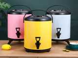Insulated Hot and Cold Beverage Dispenser Bucket Stainless Steel Beverage Dispenser with Spigot for V1294-YM0716-3118220143114