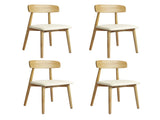 Levede 4x Dining Chairs Kitchen Chair CH1113-2-NTX2