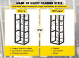 Refrigerant Tank Rack with 3x30lb and Other 3 Saving Space, Cylinder Tank Rack 46x13x4-inch, V952-QPJ3X30BJQT000001V0