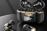Wireless Bluetooth Headphones Wireless Charging Case LED Display Over Ear Buds Mini Wireless V1263-JX-6297