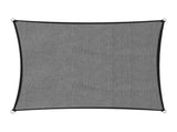 Wallaroo Outdoor Sun Shade Sail Canopy Grey Square 8 x 8M GYSS-8X8