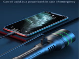 Rechargeable LED Flashlight - Military Flashlight - 5000 lumens - 26650 rechargeable battery - 6 V1188-MS-313-0535