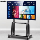 Floor Tv Mount Stand Bracket Rolling For 32"-80" Screens Vesa 600X400 Hold 65Kg V767-U-950A