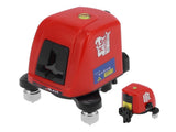 Portable 360 Degree Red Light Level Meter 2 Line Self Leveling Level Construction Tool V1294-YM0901-3117210128111