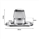 60 Sets Marine Grade Twist Lock Fasteners Turn Button Eyelet and Stud, for Canvas Fastener Turn V1192-AZ-W-28610