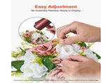 Flower Ball Arrangement Bouquet 10PCS, 240 mm Diameter Artificial Flower Balls Wedding Table V952-ZSHQQXFSBS95V2MBJ001V0