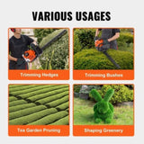 VEVOR 23.2-inch 26CC 2 Cycle Gas Hedge Trimmer, Gas Powered Handheld Hedge Trimmer with Sided V952-RQLLJSCSDZDLJ28IJV0
