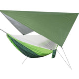 Portable Hanging Camping Hammock with Mosquito Net Canopy Rain Cover for Courtyard Garden V1294-YM0901-3116200038911