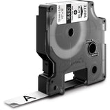 DYMO RhinoPRO Industrial-Strength Permanent Adhesive Fabric Label Tape, 12mm, 5.5m Cassette, White V1202-V1-DYMDY-SD18482