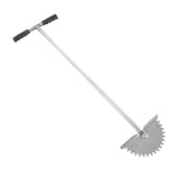 Manual Lawn Edger with Saw Tooth Blade Half Moon Edger Lawn Tool with T Grip Handle for Cleaning V1294-YM0706-3111230192511