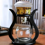 Lazy Kung Fu Glass Teapot Set with Infuser V728-TM601100044196554