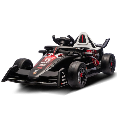 Kahuna Porsche Formula E Kids Electric Ride On Car Remote Control 60W Dual Motors MP3 Player Su CAR-PSCH-711-RD