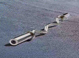 120cm Chrome Olympic EZ Curl Bar Weightlifting Barbell for Home Gym Training V63-770285