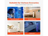Bubble Tube Lamp 16 Color 80 cm Sensory Aquarium Lamp for Relief Calming V952-LDSQPDLS32YCAW2BD001V9