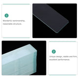 Concave Glass Slides White for Lab Use, Stable and Firm, 50Pcs V1192-AZ-W-25128