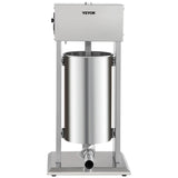 Electric Sausage Stuffer 15L Variable Speed Sausage Maker Stainless Steel V952-DDLSBX15L260W11X8V3