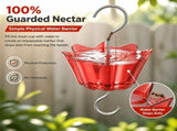 2 Pack Ant Moat for Hummingbird Feeders 6 oz Ant Guard for Hummingbird & Oriole Feeders, Transparent V1369-AZ3-W-16279