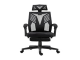 Artiss Mesh Office Chair Recliner Black OCHAIR-H-878-ABK