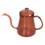Coffee Kettle Glass Coffee Pot 600ML Coffee Drip Kettle Long Nozzle Kettle for Home KitchenCoffee V1294-YM0714-3118210257813