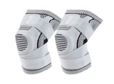 Knee Pro - Protective Short-Style Strap-On Knee Sleeve Brace for Fitness, Running, Outdoor Sports & V1370-AZ4-17782